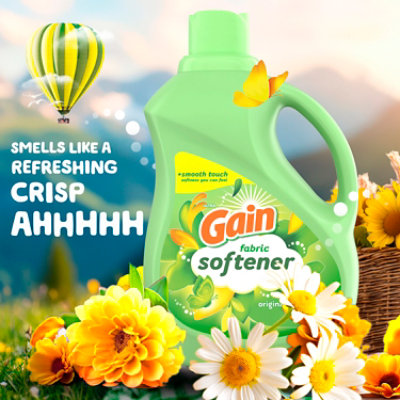 Gain Ultra Original Liquid Fabric Softener - 100 Fl. Oz. - Image 3