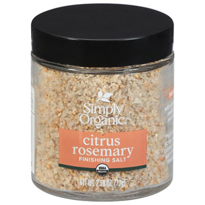 Simply Organic Salt Finishing Citrus Rosemary - 2.58 Oz - Image 1