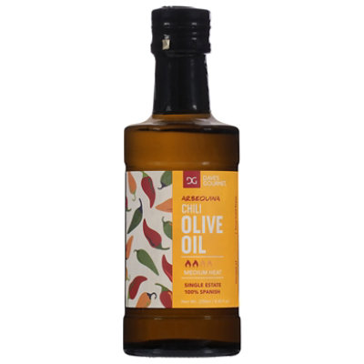 Daves Gourmet Olive Oil Chili Medium Heat - 250 ML - Image 1