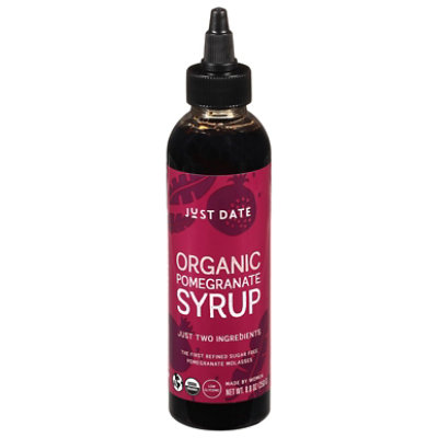 Just Date Organic Pomegranate Syrup Molasses - 8.8 Oz - Image 2