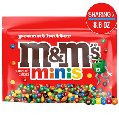 M&M'S Peanut Butter Milk Chocolate Candy Sharing Size In