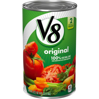 V8 Juice 46 Ounce (Pack of 12) - Image 1