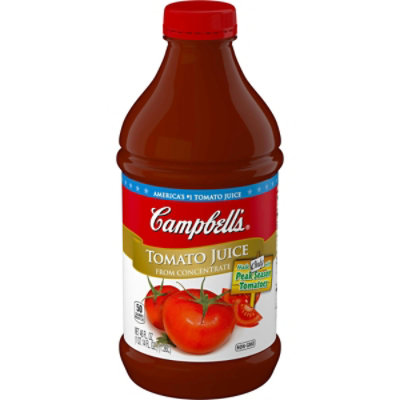 Campbells Tomato Juice - 46 Fluid Ounce (Pack of 6) - Image 1