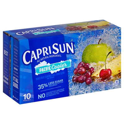 Capri Sun Original Pacific Cooler Beverage - 60 Fluid Ounce. (Pack of 4) - Image 1