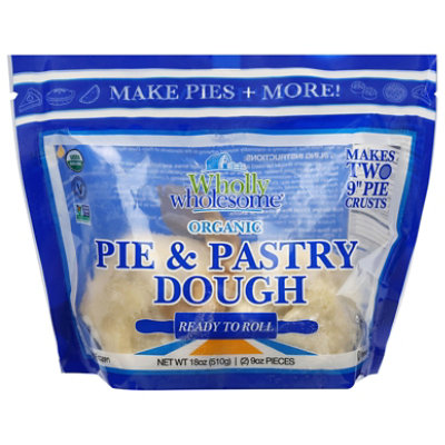 Wholly Wholesome Pie Dough And Pastry 2 Count - 18 Oz