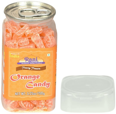 Rani Brand Authentic Indian Products -  Orange Candy 5.25oz (150g) Vacuum Sealed, Easy Open Top, Resealable Container - Image 4