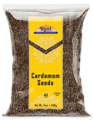 Rani Brand Authentic Indian Products - Cardamom (Elachi) Decorticated Seeds - 14oz (400g) - Image 1