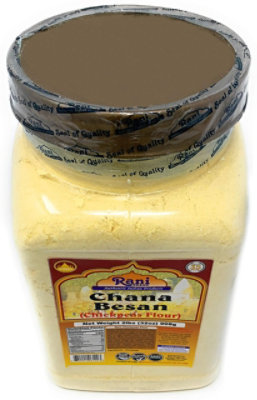 Rani Brand Authentic Indian Products - Chana Besan (Chickpeas Flour) - 80oz (5lbs) 2.27kg PET Jar - Image 4