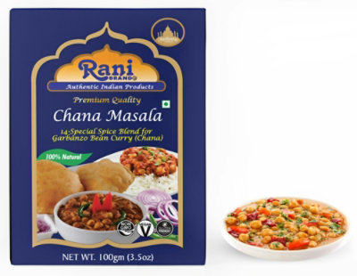 Rani Brand Authentic Indian Products - Chana Masala, Garbanzo Curry 15-Spice Blend - 3.5oz (100g) - Image 4