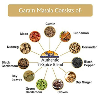 Rani Brand Authentic Indian Products - Garam Masala, Indian 11 Spice Blend - 14oz (400g) - Image 4