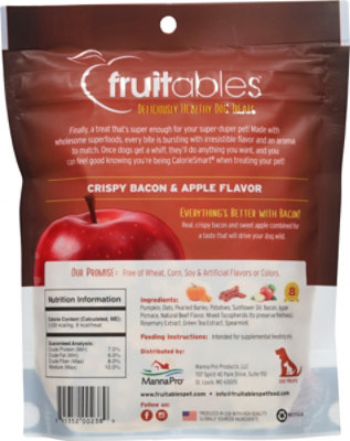 Fruitables Crispy Bacon & Apple Dog Treats - 7 Oz - Image 5