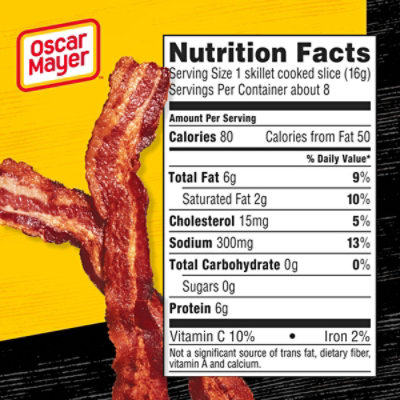 Oscar Mayer Bacon Thick Cut - 12 Oz - Image 7