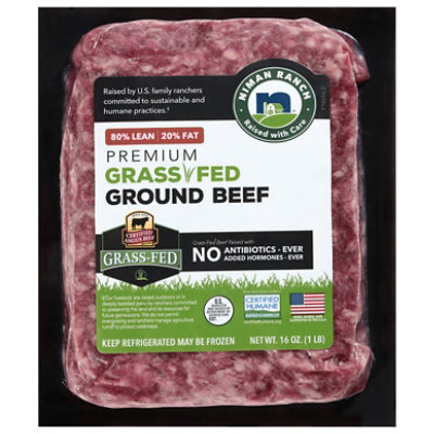 Niman Ranch Ground 80% Lean Cab - 16 Oz - Image 1