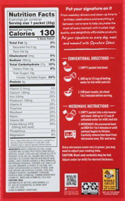 Signature Select Strawberries And Cream Instant Oatmeal - 12.1 Oz - Image 6