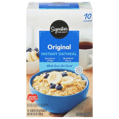 Signature Select Regular Instant Oatmeal - 9.8 Oz - Image 3