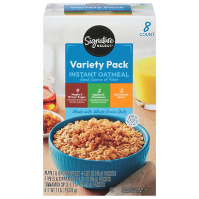 Signature Select Instant Oatmeal Variety Pack - 11.5 Oz - Image 3