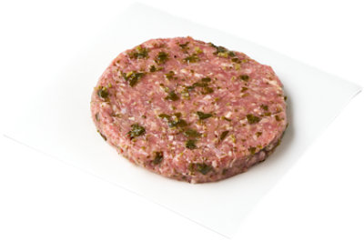 80% Beef Patties Roasted Hatch Chili Tequila Up To 10% Solution - LB - Image 1