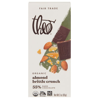 Theo Almond Brittle Crunch Bar - 3 Oz - Image 3