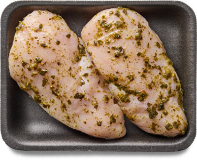 Chicken Breasts Boneless Roasted Hatch Chili Tequila Up To 10% Solution - LB - Image 1