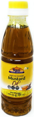 Rani Authentic Indian Brand - Mustard Oil (Kachi Ghani) 6.76 Ounce (200ml) - Image 1