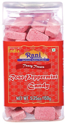 Rani Authentic Indian Brand - Rose Peppermint Candy 5.25oz (150g) - Image 1