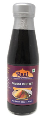 Rani Authentic Indian Brand - Samosa Chutney (Sweet, Sour & Spicy Dipping Sauce) 7oz (200g) Glass Jar - Image 1