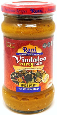 Rani Authentic Indian Brand - Vindaloo Curry Cooking Spice Paste, Hot! 10.5oz (300g) Glass Jar (Pack of 5 +1 Free) - Image 4