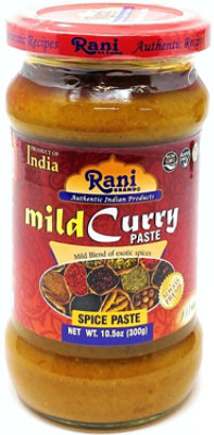 Rani Authentic Indian Brand - Curry Paste MILD (Spice Paste) 10.5oz (300g) Glass Jar - Image 1
