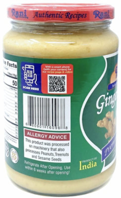 Rani Authentic Indian Brand - Ginger Garlic Cooking Paste 26.5oz (750g) Glass Jar - Image 4