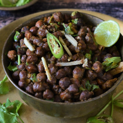 Rani Authentic Indian Brand - Kala Chana (Desi Chickpeas Chana with skin) 400oz (25lbs) 11.36kg Bulk Box - Image 2