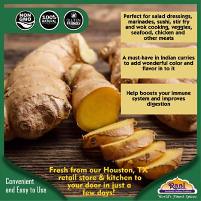 Rani Authentic Indian Brand - Fresh Ginger Root - (7 Ounce) - Image 3