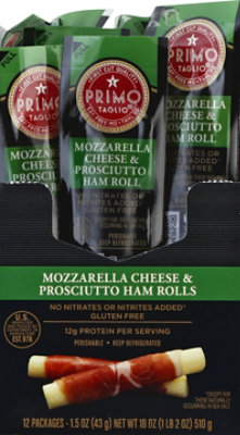 Primo Taglio Roll Mozzarella Cheese And Proscuitto Ham - 24-1.5 Oz - Image 2