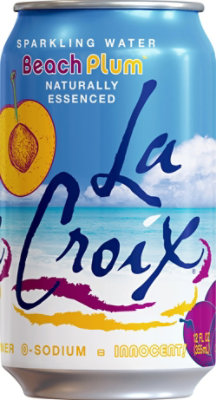 LaCroix Beach Plum Core Sparkling Water - 12 Oz - Image 2