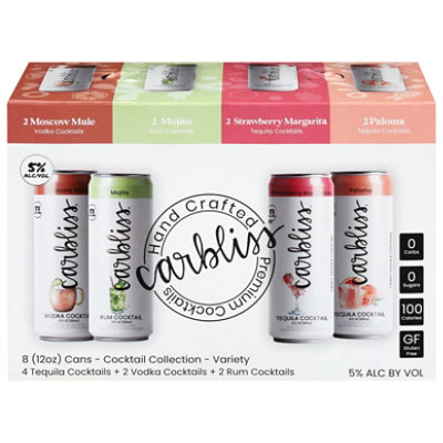 Carbliss Cocktail Collection 8pk Cans - 8-12 FZ - Image 2