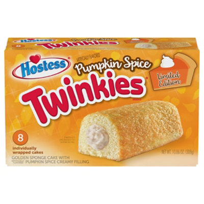 Hostess Pumpkin Spice Flavored Twinkies - 8-10.86 Oz - Image 2
