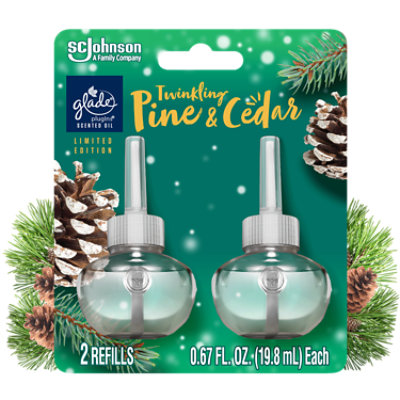 Glade Piso Twinkling Pine & Cedar Refill 2-.67 Fl. Oz. - Image 2