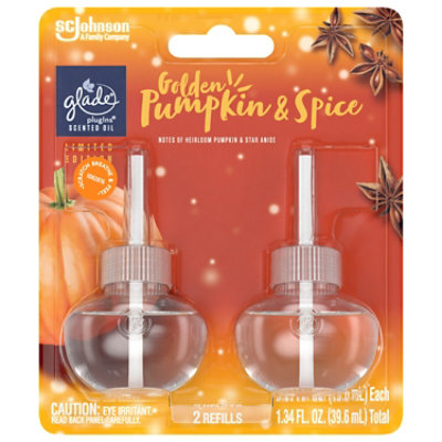 Glade Piso Golden Pumpkin & Spice Refill - 2-.67 Fl. Oz. - Image 1