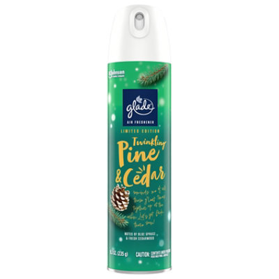 Glade Twinkling Pine & Cedar Air Freshner Spray - 8.3 Oz - Image 1