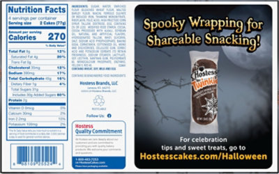Hostess Spooky Twinkies 8 Count - 10.86 Oz - Image 5