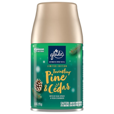 Glade Twnkling Pine & Cedar Auto Spray Refill - 6.2 Oz - Image 1