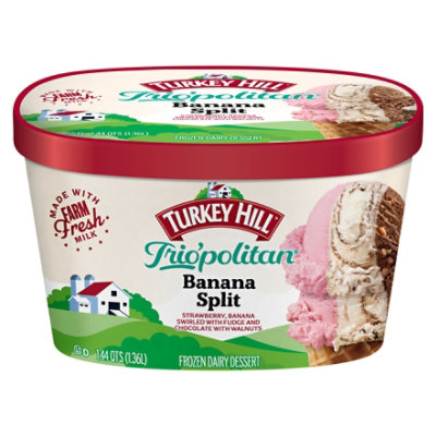 Turkey Hill Premium Banana Split Ice Cream - 46 Fl. Oz. - Image 3