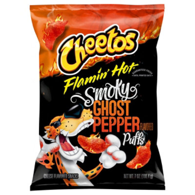 Cheetos Puffs Ghost Pepper 7oz - 7 OZ