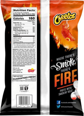 Cheetos Puffs Ghost Pepper 7oz - 7 OZ - Image 6