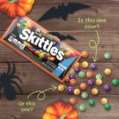 SKITTLES Shriekers Sour Chewy Halloween Candy Share Size Bag - 3.6 Oz - Image 4