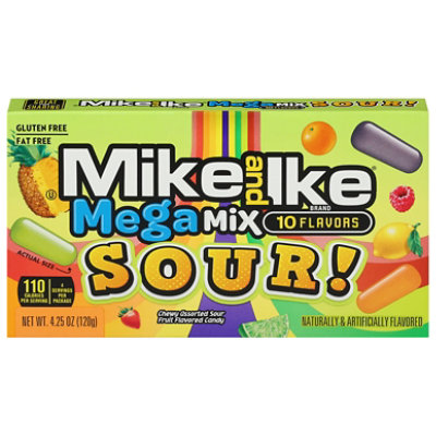 Mike & Ike Megamix Sours - 4.25 Oz - Image 3