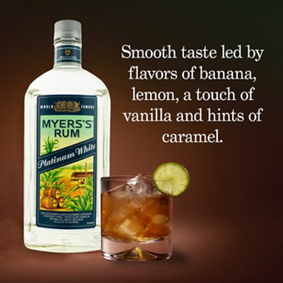 Myers's Platinum White Rum 80 Proof - 750 Ml - Image 4