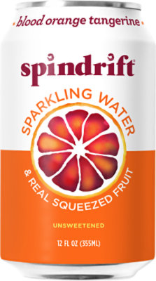 Spindrift Blood Orange Tangerine Sparkling Water In Can - 12 Fl. Oz.
