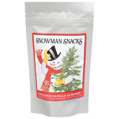 Maisie Jane's Cinnamon Vanilla Snowman Almonds - 2.5 Oz - Image 3