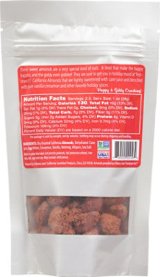 Maisie Jane's Cinnamon Vanilla Snowman Almonds - 2.5 Oz - Image 6