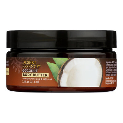 Desert Essence - Body Butter Coconut -7.5 fz - Image 1